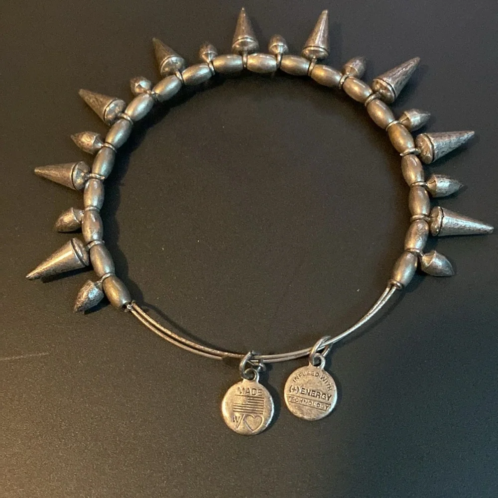 🩶ALEX AND ANI🩶Silver Stud Bangle Bracelet/GC - Picture 4 of 5
